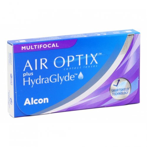 Контактные линзы Alcon AIR OPTIX PLUS HYDRAGLYDE MULTIFOCAL