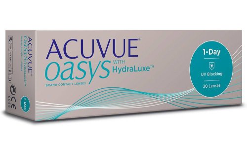 Контактні лінзи Acuvue Oasys 1-Day with Hydraluxe